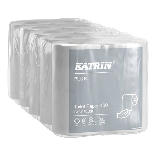 WC-Paperi Katrin Plus 400 82506 Easyflush valkoinen, 20 rll