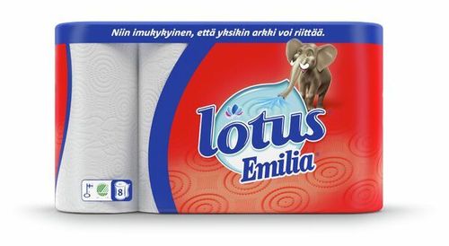 Talouspaperi Lotus Emilia / 24 rullaa